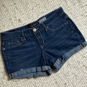 💙 AEROPOSTALE SIZE 2 DARK DENIM MIDI SHORTS
